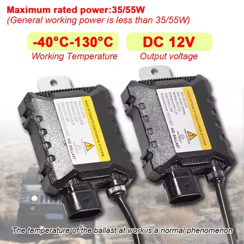 35W/55W 12V Hid Xenon Ballast Digital Slim Hid Ballast Ignition Electronic Ballast For H1 H3 H3C H4-
