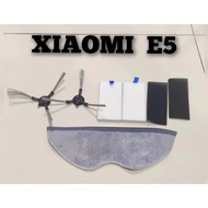 Xiaomi E5 Accessories Side Brush Mop Cloth Hepa Filter
