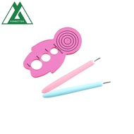 FORBETTER 12PCS Quilling Needle Kit, Paper Craft Quilling Slotted Pen Paper Quilling Tools, Practica