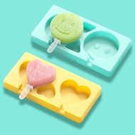 Ice Cream Silicone Mold with Stick 3 Ice Popsicle Mold Set Popsicle Chocolate Mold DIY Handmade Ice Cream Mold With Cover Kitchen Tool