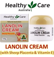 ครีมรกแกะออสเตรเลีย สูตรลาโนลินผสมรกแกะ Healthy Care Lanolin with Sheep Placenta 100g