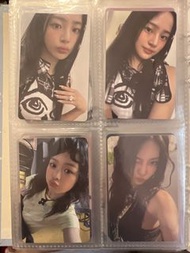 New jeans Minji Hanni 小卡