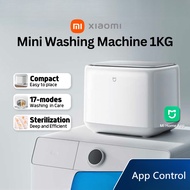 Xiaomi Mijia mini Washing machine 1kg smart Washer [4 levels adjustable temperature | 16 Type washin