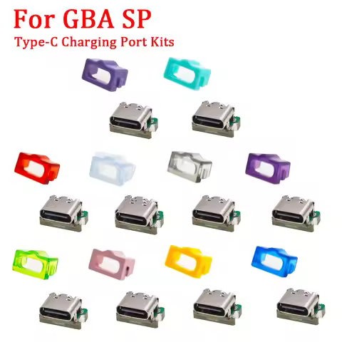USB-C Charging Port Mod for Gameboy Advance SP GBA SP, Replace Old Port, Easy Installation, Long-Las