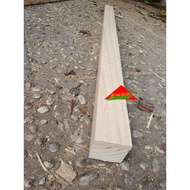 Square pine wood bar 4x4cm- 5x5cm x length 1m2-1m-80cm-50cm-40cm planed on 4 sides firmly used to ma