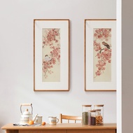 Meaning Good Flower Bird Painting Entrance Entrance Decorative Painting New Chinese Double Corridor 