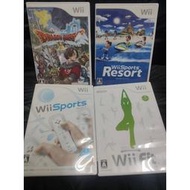 日本帶回 Wii 遊戲片 Sports 運動 度假勝地 Fit 勇者鬥惡龍10 二手 遊戲 體感遊戲 日版 正版