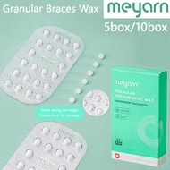 5Box/10box Dental Food Grade Soft Orthodontic Braces Wax For Braces Bracket Gum Irritation Travel Bo