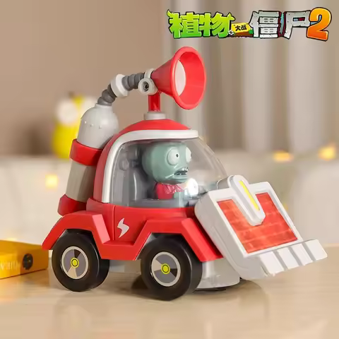 Plants vs Zombies 2 Pull-back Vehicle PVZ Game Peripherals Toys Solar Car Zombies Figures Toys