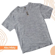 Children's T-Shirt Short Sleeve Two Tone Misty Grey Unisex 1 2 3 4 5 6 7 8 9 10 Years Irox Kids