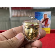 2557 Ajahn Pakong 亚曾巴空，大模金脸人缘佛(包好防水壳)