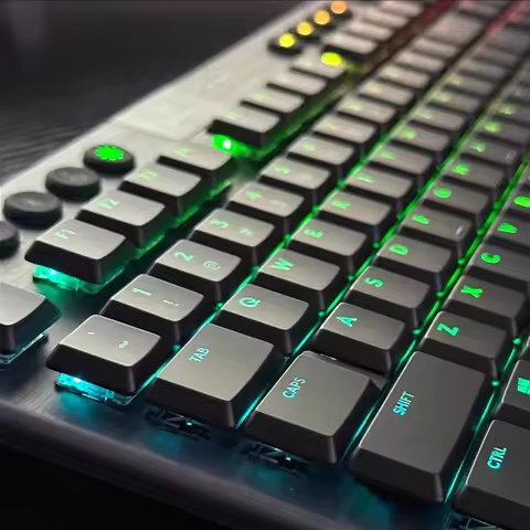 Logitech Keycaps for G915/G913/G913tkl/G813TKL Mechanical Keyboard Translucent 111 Keys US Version I