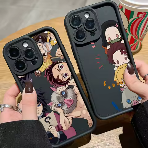 Cute D-Demons S-Slayers Phone Case for Motorola Moto G86 G85 G84 G75 G60 G54 G53 G52 G35 G34 G32 EDG
