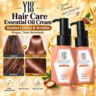 Malaysian spot goods【y18精油乳】Y18 Hair Care Essential Oil Lotion Nourishing Repair Anti-Broken Hair y1