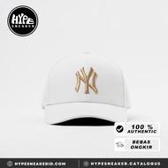 MLB NY GOLD WHITE CAP 100% ORIGINAL
