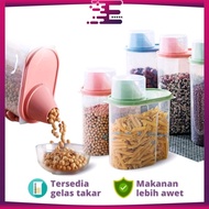 Cereal Storage Container - Rice Food Container - Pet Storage Feeder