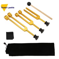 3Pack Chakra Tuning Forks (128Hz, 256Hz, 512Hz) Tuning Fork Kit for Healing, Chakra, Sound Therapy, 