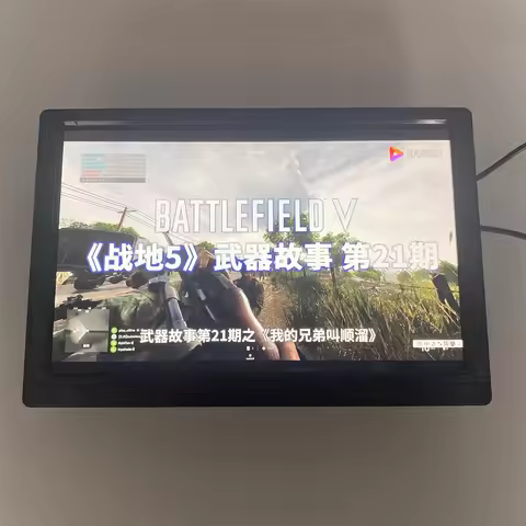 High Bright 650 CD/M2 and HD 1920 x 1200 Resolution 10 Inch LCD Monitor Portable HDMI Compatible Sma