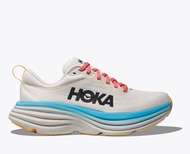 Hoka Bondi 8 | Women's | Blanc De Blanc / Swim Day (RUNNING SHOE)