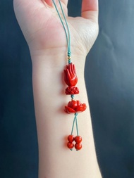 祈願 蓮花 硃砂 千手觀音 佛手 保平安 禮物 手機掛 包掛佛像