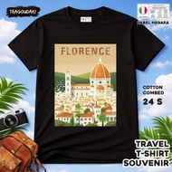 ITALY SOUVENIR T-SHIRT 9 WEAR ITALY COUNTRYTAG COTTON 24S SOUVENIR PREMIUM GIFT
