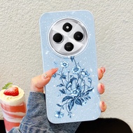 For Xiaomi Redmi 14C 4G 5G Poco C75 Poco M7 5G Redmi A3 Pro 4G Redmi 14R A4 5G Vintage Bouquet Shini