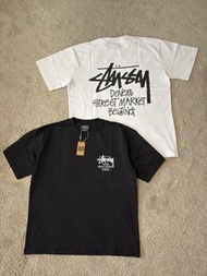 Stussy SS25 DSM Beijing北京限定系列美式街頭休閒印花logo純棉短袖T恤