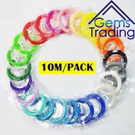 (10 METER) PLA 3D Printing Filament Material 1.75mm Refills for 3D Pen
