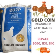 [Repack] Gold Coin 202P Penggemuk Ayam Daging