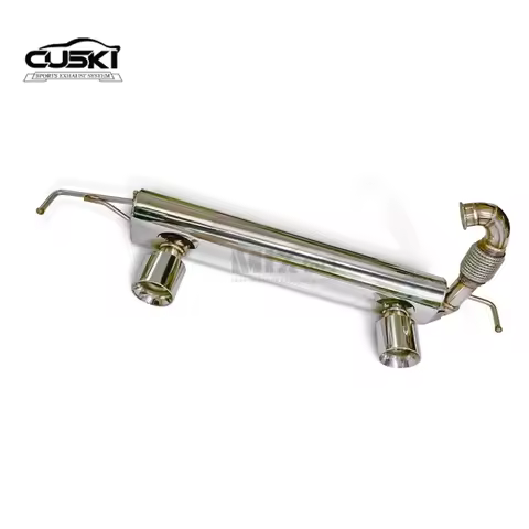 High Performance Catback exhaust for intelligent SMART W453 0.9T/1.0L 2015-2023 quality stainless st