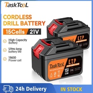 TASKTOOL 2888VF 988VF 15 Sections Of Large Capacity Lithium Battery Cordless Drill Battery For Makit