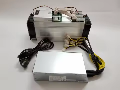 Hot Sales Used AntMiner S9 14TWith BITMAIN 1600W PSU BTC BCH Miner Better Than WhatsMiner M3 M20S M3