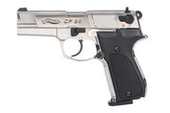 【華山玩具】UMAREX WALTHER CP88 拋光烙轉輪 4.5mm 亮銀色 CO2短槍-UM45CN14