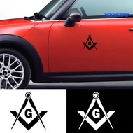 [WQF]Reflective Sticker Reflective Self-adhesive 2 Colors Rear Windscreen Car Sticker for Car
