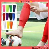Shin Guard Stokin Knee socks Sarung Kaki Panjang Football Socks Unisex Sport High Ankle Calf Protect