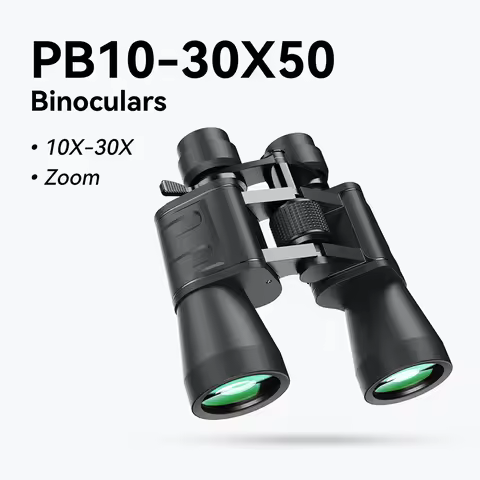 APEXEL 10-30X50 Super Zoom Binoculars High Definition Telescope BAK4 Powerful Outdoor Binoculars for