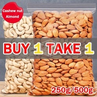 【new】 Roasted Cashew Nut Roasted Almonds Nuts Baked Nut Healthy Snack
