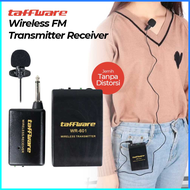 COD Taffware Wireless FM Transmitter Receiver Pro Microphone - WR-601 / mik buat imam sholat / mic i