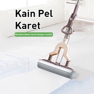 Automatic Mop Rubber Floor Cleaner / Automatic Floor Dryer Mop Magic Mop Sponge