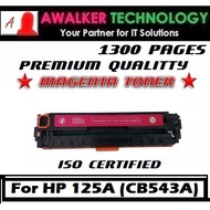 HP 125A ( CB543 ) Magenta Laser Toner CM1312 CM1312CB CM1312CI CM1312EB CM1312EI CM1312NFI CM1312WB 