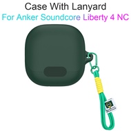 Soft Silicone Earphone Protective Cover For Anker Soundcore Liberty 4 NC