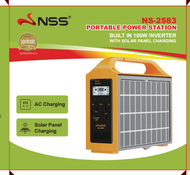 NSS 220V 100W Solar Portable Generator Outdoor Solar Generator With Solar panle Home Emergency Power