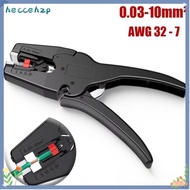 HECCEHZP Automatic Wire Stripper, Portable Mini Wire Pliers, High Quality Heavy Duty 2 in 1 32-7AWG 