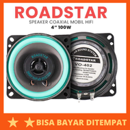 Speaker Coaxial Mobil HiFi 4 Inch 100W 1 PCS / Speaker Subwoofer Kolong Pintu Bawah Jok Depan Belaka