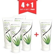 (BUY 4 FREE 1) Acuralle Aloe Vera Gel - Therapeutic Grade, 98% Pure, Organic, & Safe for Babies
