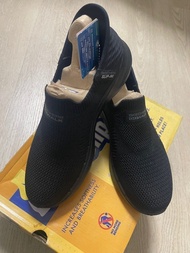 全新正品 Skechers slip-ins 894235 Go Walk 6, black men size US 7 EU 40 男裝懶佬波鞋，輕便休閒 running shoes sneaker