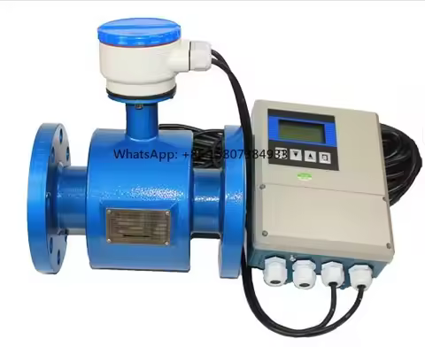Digital Water Flow Meter 8 Inch 6 Inch Split Type Electromagnetic Flowmeter WFD