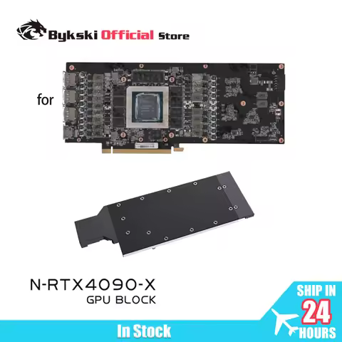Bykski N-RTX4090-X GPU Water Block Use for NVIDIA RTX 4090 Turbine / Leadtek RTX4090 Video Card /Thi