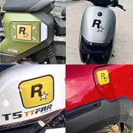 Grand Theft Automodified Car Sticker GTA5 Speed Sticker Electric Motorcycle R Star Label Car Scratch