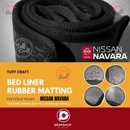 Pickup Truck Rubber Matting Bed Liner Nissan Navara *Please Check the Dimension*